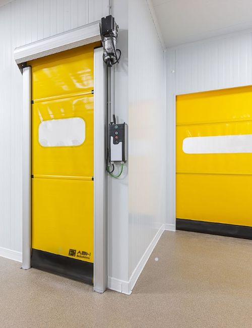 Puertas industriales en PVC